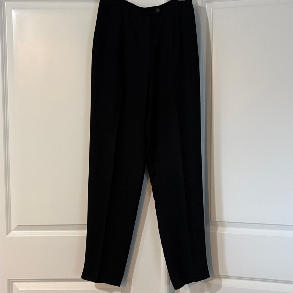 Jones New York Straight-Leg Dress Pants Black